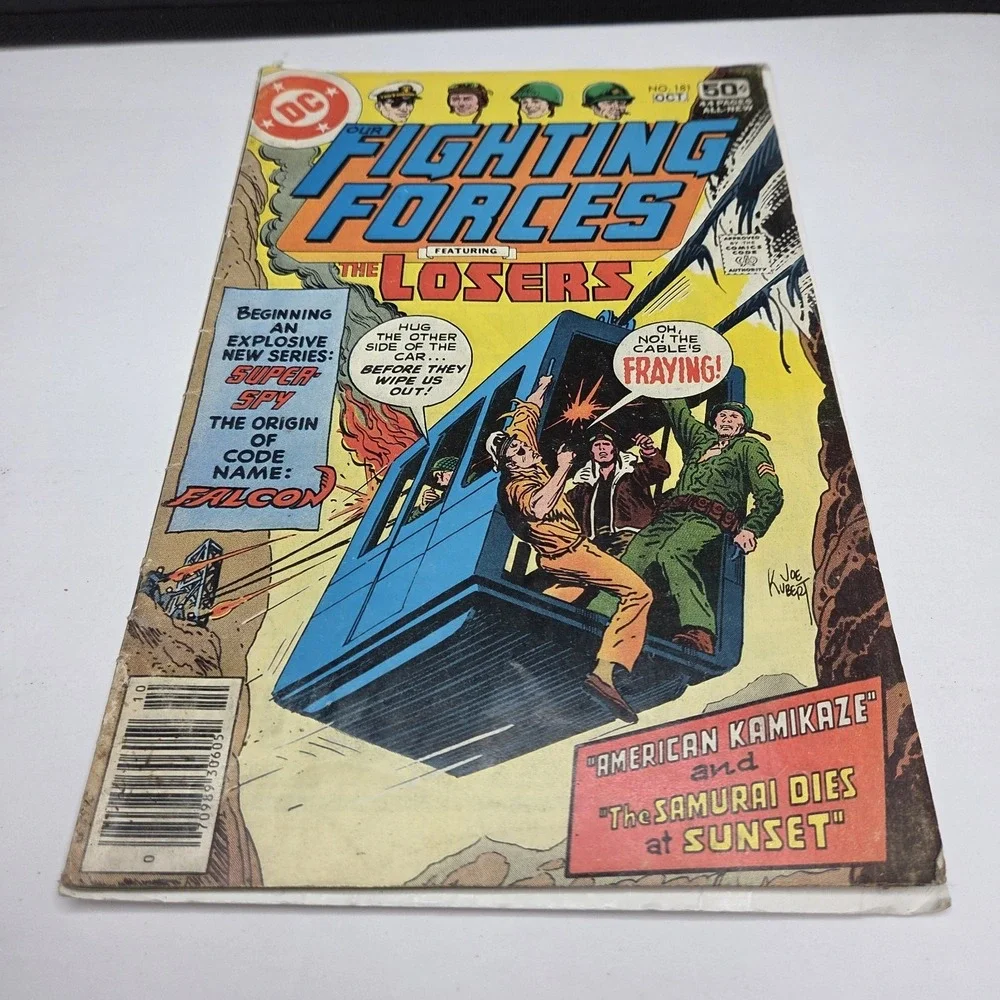 Our Fighting Forces #181 DC Comics 1976 War Comic Losers Bronze Age